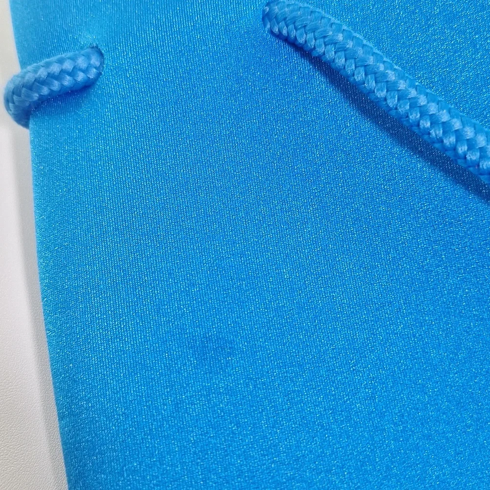 Triangl Swimwear Blue Swim Bikini Set Cinchbag Neoprene